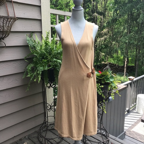 Ralph Lauren Sweaters - Ralph Lauren sleeveless knit cardigan with buckle